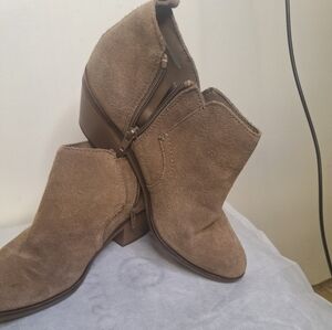 Sonoma Women's Brown Suede Ankle Booties